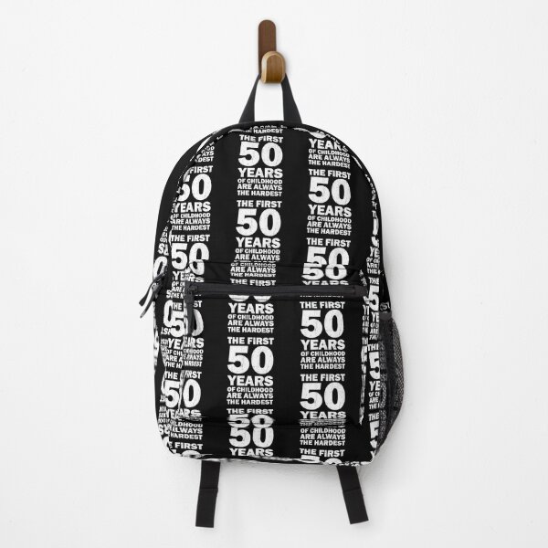 Item preview, The First 50 Years Of Childhood Are Always The Hardest Funny 50 Years Old Birthday designed and sold by Hugosploosh.