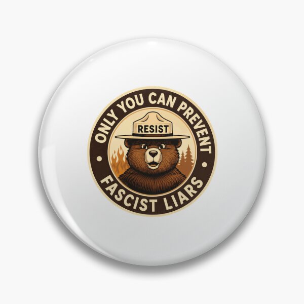 Item preview, Only You Can Prevent Fascist Liars Resist Political Activist designed and sold by HumansStuck12.