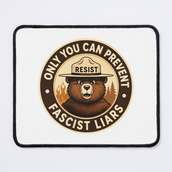 Item preview, Only You Can Prevent Fascist Liars Resist Political Activist designed and sold by HumansStuck12.