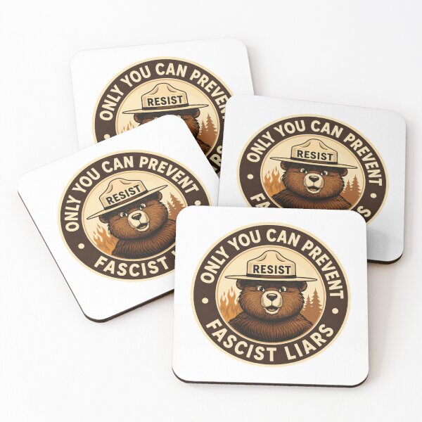 Item preview, Only You Can Prevent Fascist Liars Resist Political Activist designed and sold by HumansStuck12.