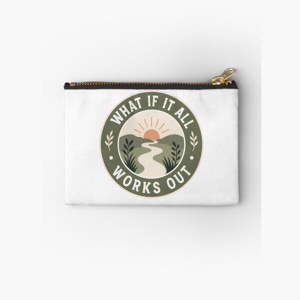 Item preview, What If It All Works Out Positive Inspiration Nature Adventure Hiker designed and sold by HumansStuck12.