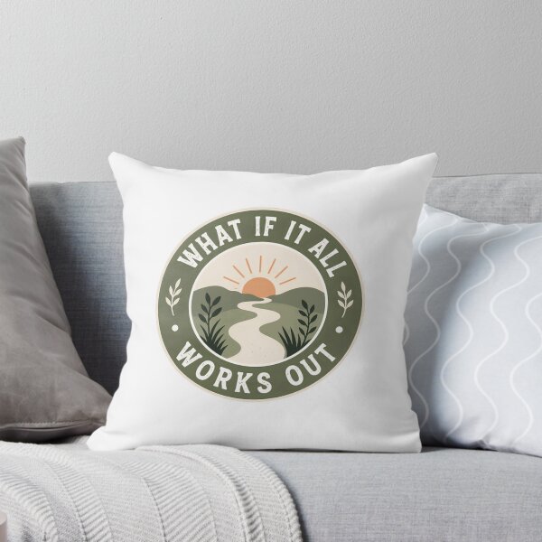 Item preview, What If It All Works Out Positive Inspiration Nature Adventure Hiker designed and sold by HumansStuck12.