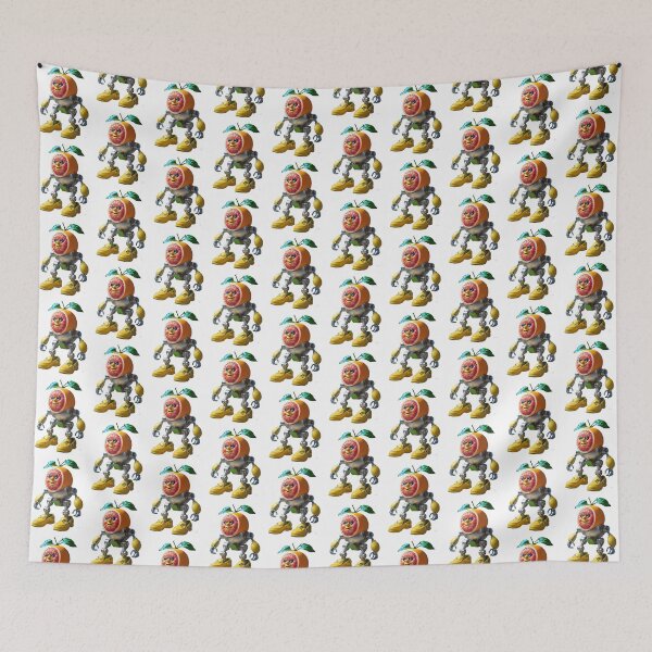 Item preview, Cute Grapefruit Robot Character Art designed and sold by Sem_Bregs.