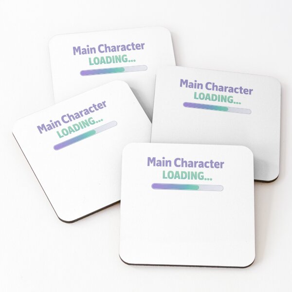 Item preview, Main Character Loading – Minimal Aesthetic Motivational Design designed and sold by EdgeSphere.