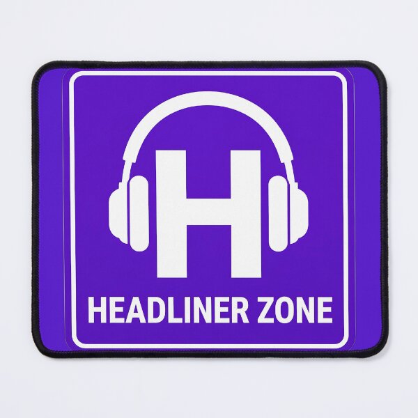 Item preview, Headliner Zone DJ Music Festival Sign designed and sold by ZenRave Designs.