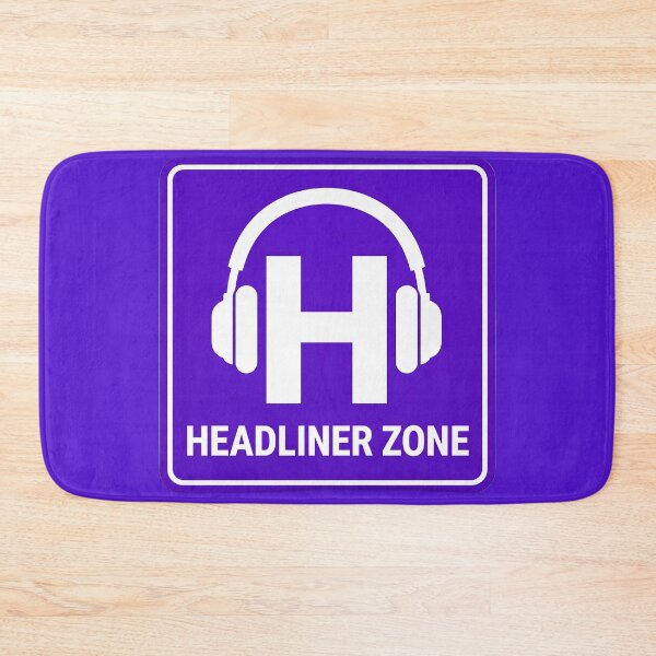 Item preview, Headliner Zone DJ Music Festival Sign designed and sold by  ZenRave Designs.
