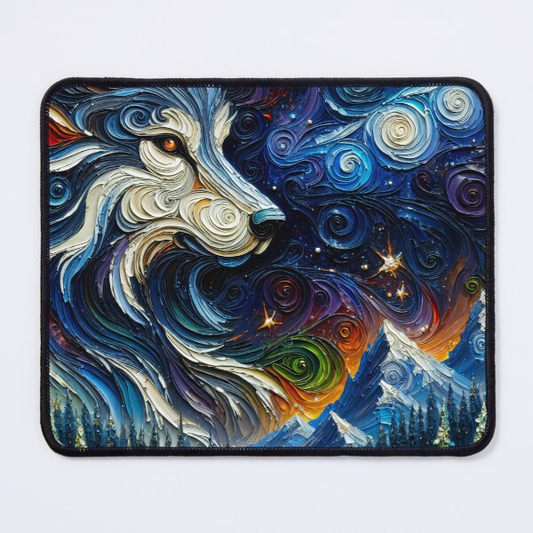 Item preview, Oil painting of wolf designed and sold by Chi261.