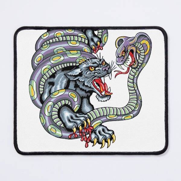 Item preview, Predator Instinct – Panther vs Snake designed and sold by GunazaArt.