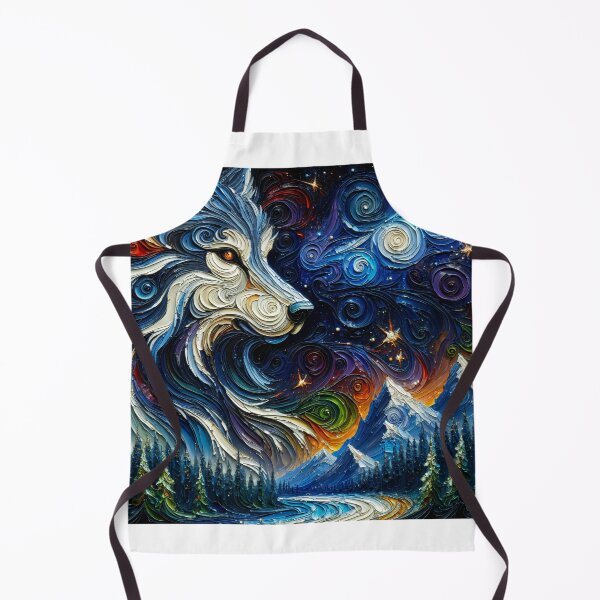Item preview, Oil painting of wolf designed and sold by Chi261.