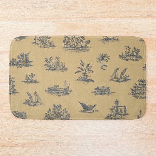 Item preview, Toile de Jouy - Singapore - A Modern Interpretation Using AI designed and sold by SorryFrog.