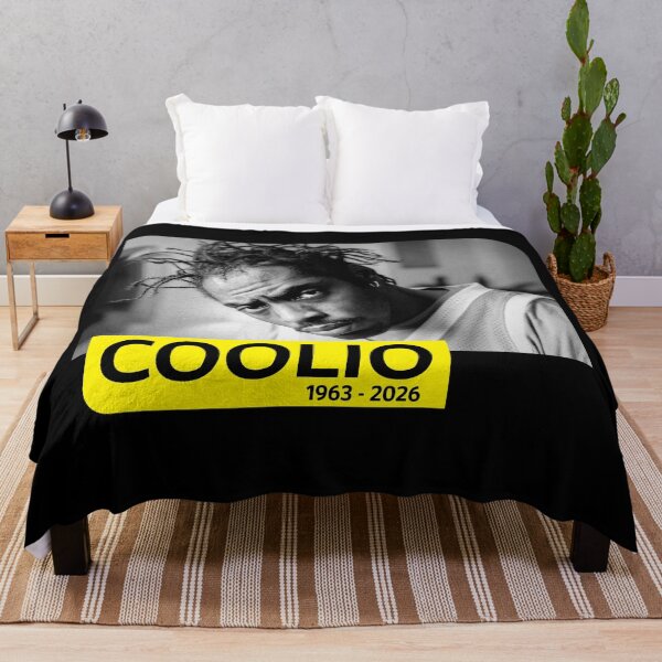 Item preview, Coolio 1963 - 2026 Tribute Portrait designed and sold by Tishirta Store.