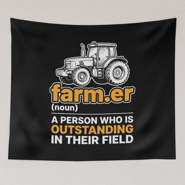 Item preview, Outstanding Farmer Pun Tractor Design designed and sold by TshirtsOnline-.