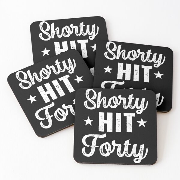 Item preview, Shorty Hit Forty Forty Birthday Celebration designed and sold by Hugosploosh.