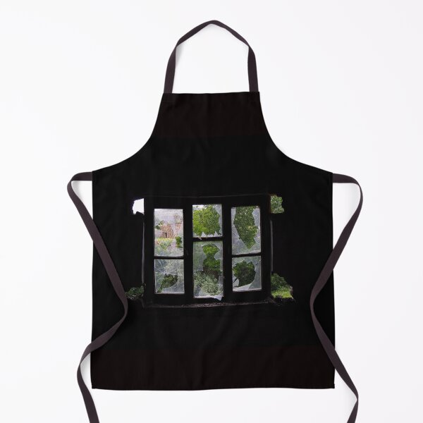 Item preview, Broken Window Looking Out to Nature from an Abandoned Building designed and sold by onubi.