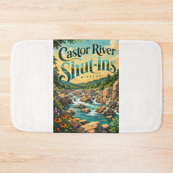 Item preview, Castor River Shut-Ins Missouri Ozark Highlands Scenic Landscape designed and sold by Places On Earth.