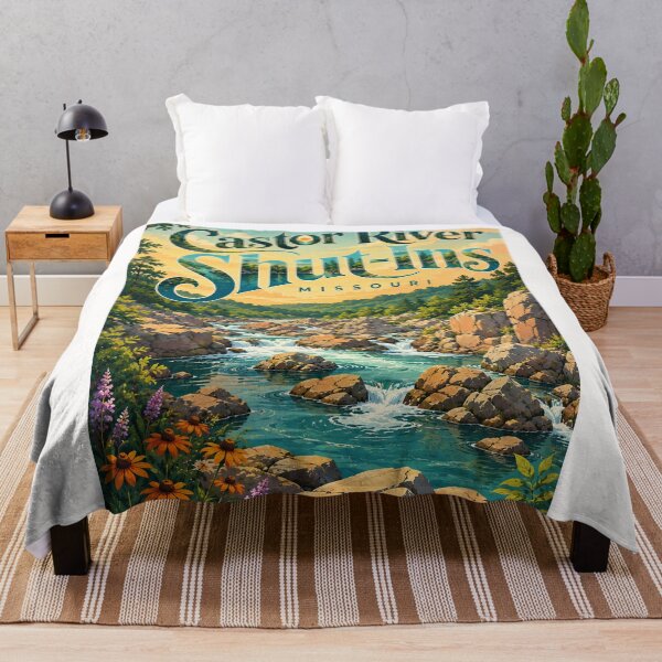 Item preview, Castor River Shut-Ins Missouri Ozark Highlands Scenic Landscape designed and sold by Places On Earth.