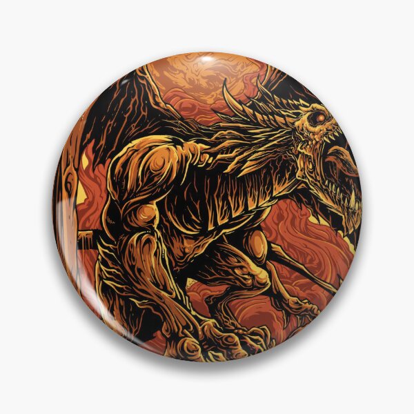 Item preview, Infernal Dragon Beneath the Blood Moon designed and sold by arzemashouty.