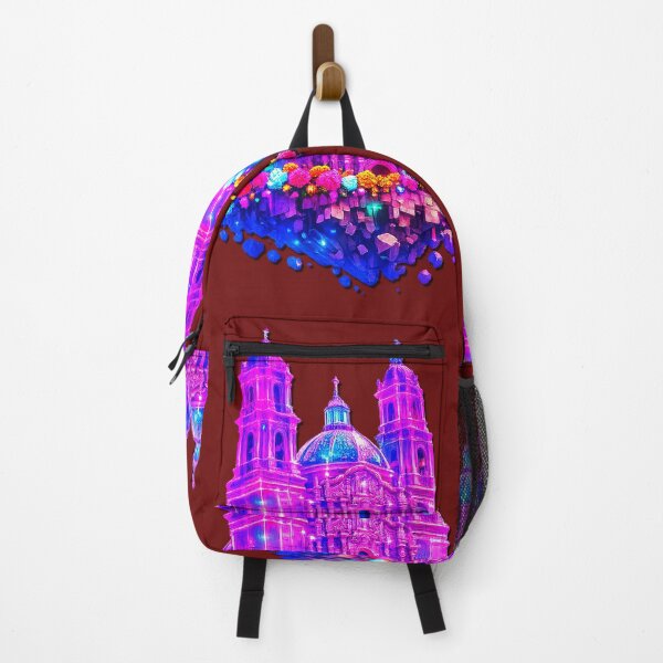 Item preview, Basílica de Nuestra Señora del Refugio - Floating Neon Surrealism designed and sold by A E S T H E T A T A G.