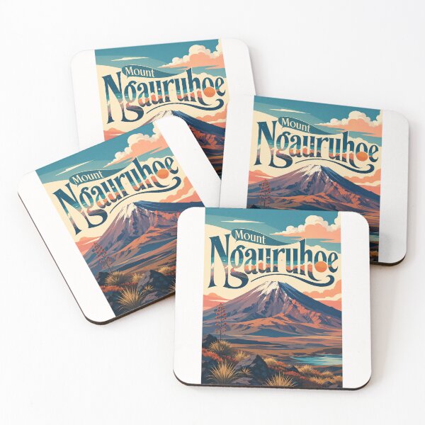Item preview, Mount Ngauruhoe Tongariro National Park New Zealand Volcanic Peak designed and sold by Places On Earth.