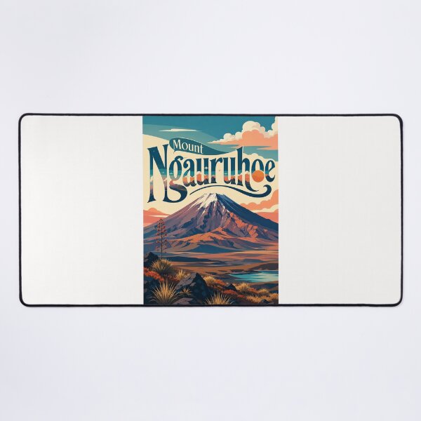 Item preview, Mount Ngauruhoe Tongariro National Park New Zealand Volcanic Peak designed and sold by Places On Earth.