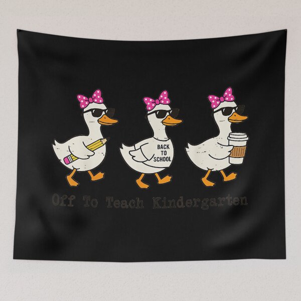Item preview, Off To Teach Kindergarten Back To School Teacher Educator designed and sold by Hugosploosh.