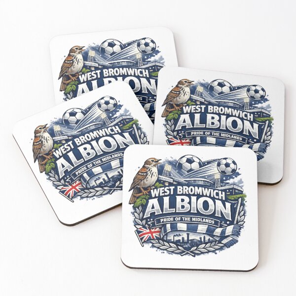 Item preview, West Bromwich Albion Vintage Football Fan Art | Pride of the Midlands Supporter Design designed and sold by GarnerSupplyCo.