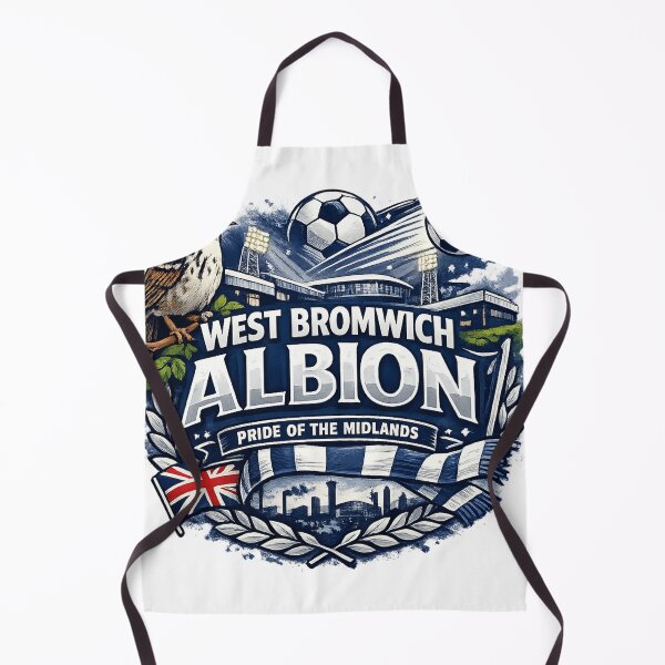 Item preview, West Bromwich Albion Vintage Football Fan Art | Pride of the Midlands Supporter Design designed and sold by GarnerSupplyCo.