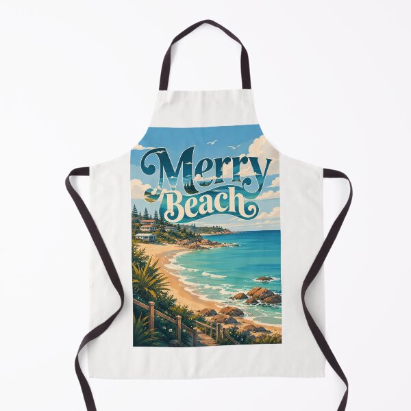 Item preview, Merry Beach New South Wales Australia Coastal Escape designed and sold by Places On Earth.