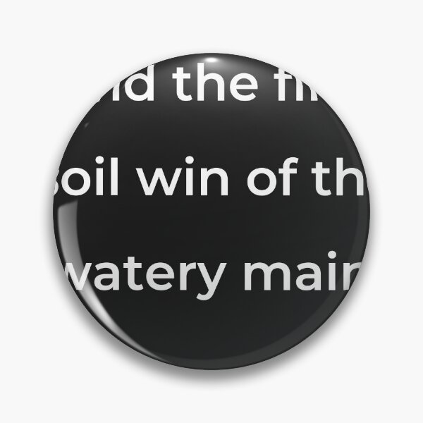 Item preview, “And the firm soil win of the watery main,” - print white designed and sold by ariksworld.