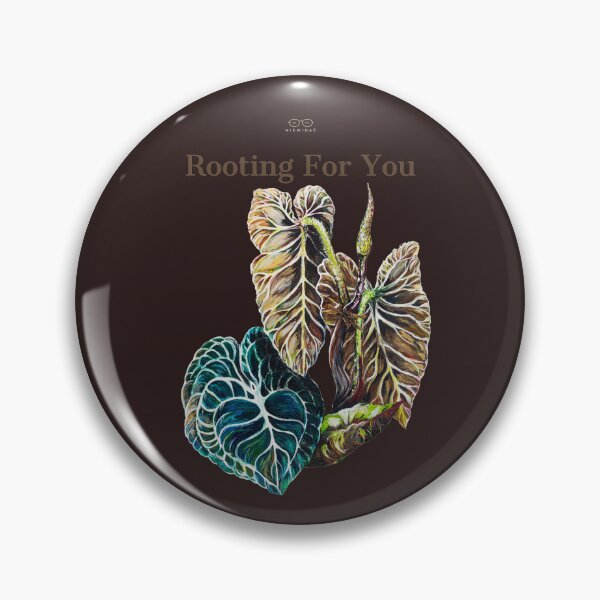 Item preview, Rooting For You Plant Lover T-Shirt – Philodendron & Anthurium Botanical Support Quote designed and sold by NIEWIDAC.studio.
