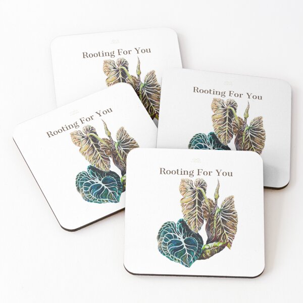 Item preview, Rooting For You Plant Lover T-Shirt – Philodendron & Anthurium Botanical Support Quote designed and sold by NIEWIDAC.studio.