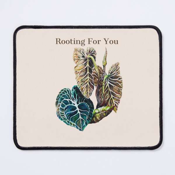 Item preview, Rooting For You Plant Lover T-Shirt – Philodendron & Anthurium Botanical Support Quote designed and sold by NIEWIDAC.studio.