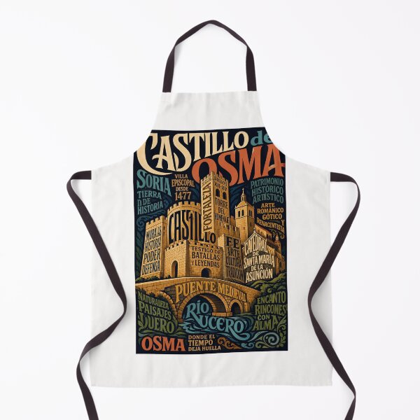 Item preview, Castillo de Osma Soria Castilla y León Spanish Heritage designed and sold by Places On Earth.