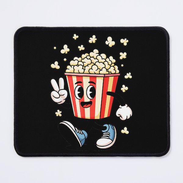 Item preview, Popcorn Character Movie Lover Cinema Snack designed and sold by Hugosploosh.