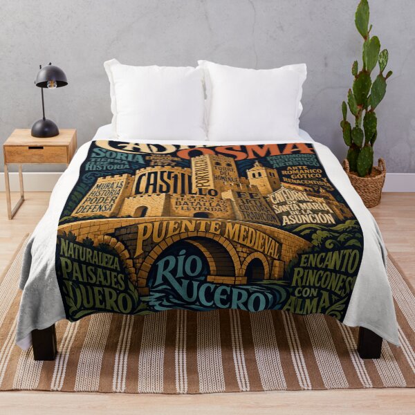 Item preview, Castillo de Osma Soria Castilla y León Spanish Heritage designed and sold by Places On Earth.