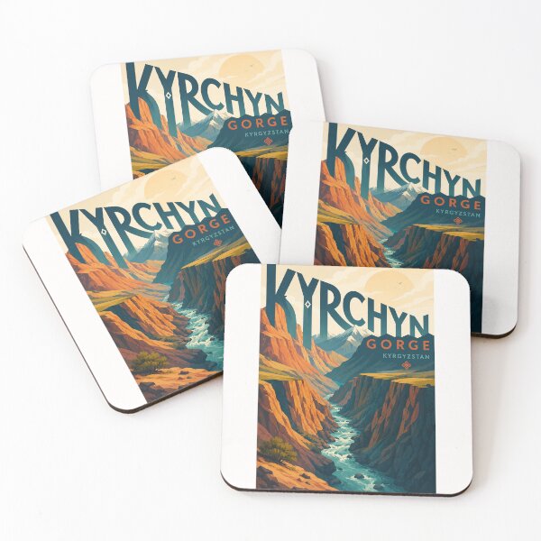 Item preview, Kyrchyn Gorge Tian Shan Kyrgyzstan Mountain Valley designed and sold by Places On Earth.