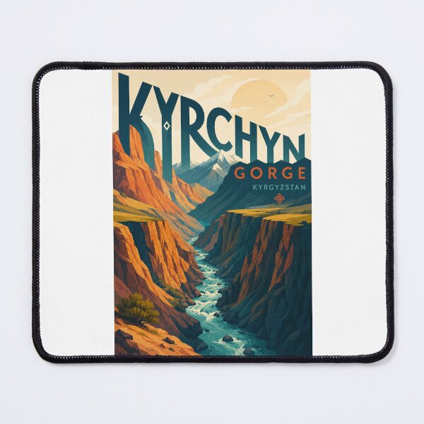 Item preview, Kyrchyn Gorge Tian Shan Kyrgyzstan Mountain Valley designed and sold by Places On Earth.