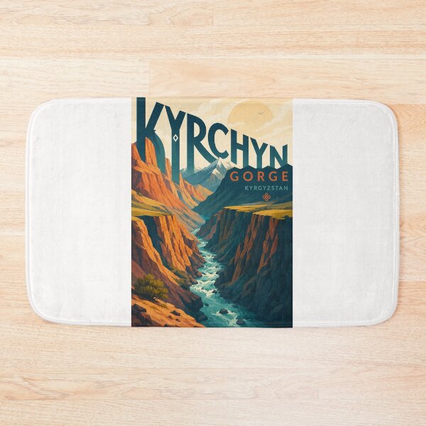 Item preview, Kyrchyn Gorge Tian Shan Kyrgyzstan Mountain Valley designed and sold by Places On Earth.