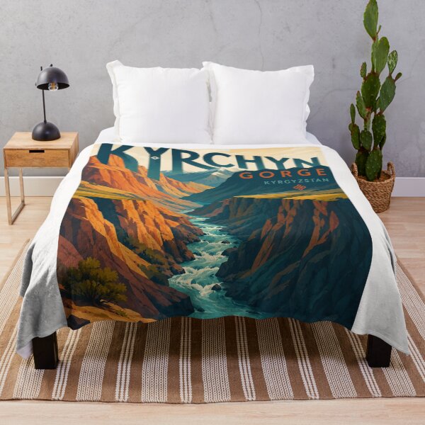Item preview, Kyrchyn Gorge Tian Shan Kyrgyzstan Mountain Valley designed and sold by Places On Earth.