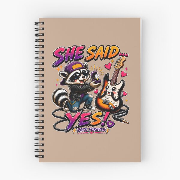 Item preview, Funny Engagement Gift Rock Raccoon Design designed and sold by OMdesign10.