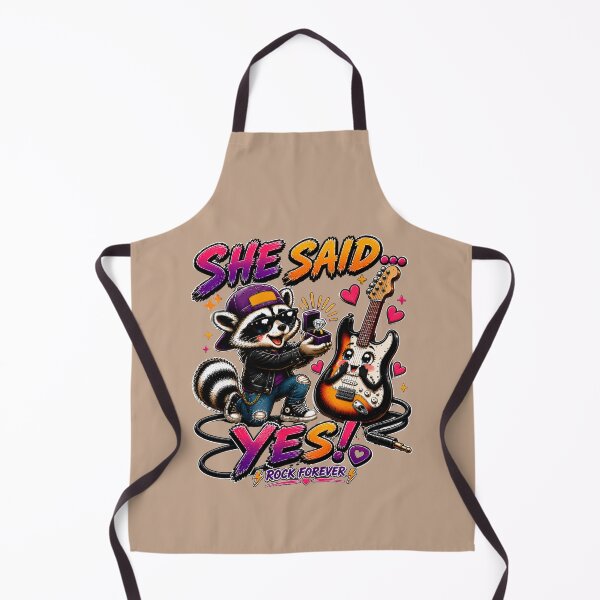 Item preview, Funny Engagement Gift Rock Raccoon Design designed and sold by OMdesign10.