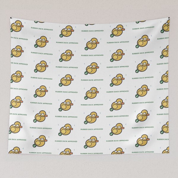 Item preview, Rubber Duck Approved — Funny Programmer Debugging Design, Developer Gift designed and sold by QuirkyCartel.