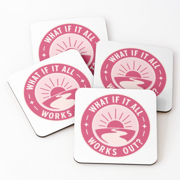 Item preview, What If It All Works Out? Positive Inspiration Affirmation Mindset designed and sold by HumansStuck12.