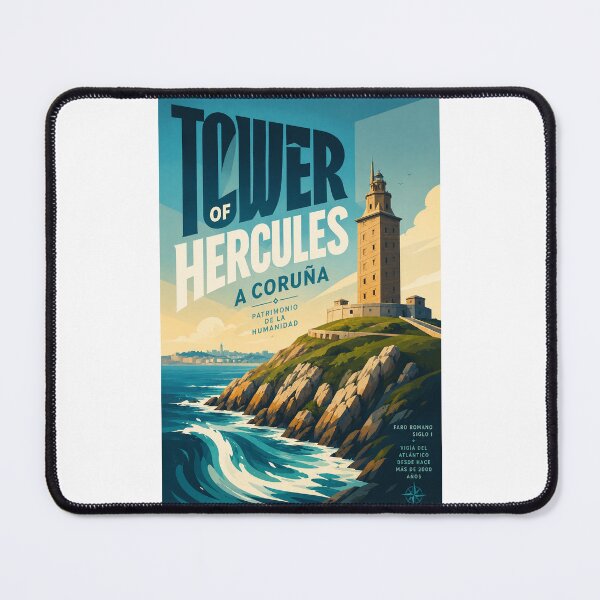 Item preview, Tower of Hercules Lighthouse A Coruña Galicia Atlantic Coast UNESCO Heritage Spain designed and sold by Places On Earth.