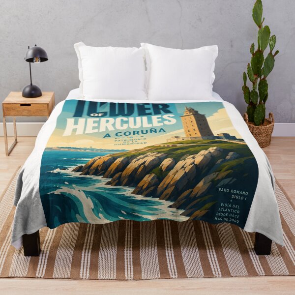 Item preview, Tower of Hercules Lighthouse A Coruña Galicia Atlantic Coast UNESCO Heritage Spain designed and sold by Places On Earth.