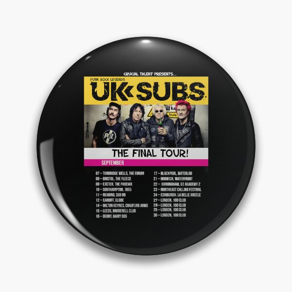 Item preview, Fivuk Uk Subs Brand New Age 40Th Anniversary Concert 2022 designed and sold by Spotted-Merch.