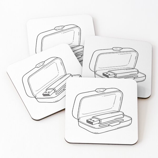 Item preview, A pen case slot holding a USB drive inside designed and sold by rasagamastore.
