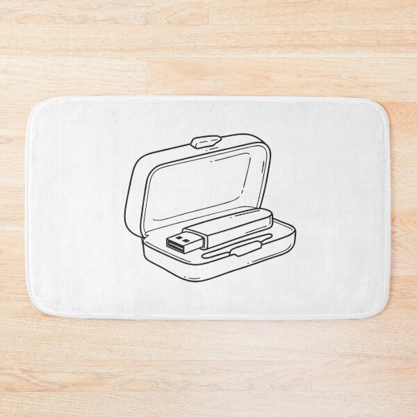 Item preview, A pen case slot holding a USB drive inside designed and sold by rasagamastore.
