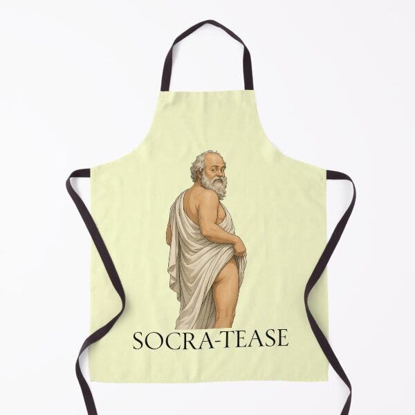 Item preview, Socra-Tease Funny Philosophy Socrates Greek Philosopher designed and sold by RockFireMerch.