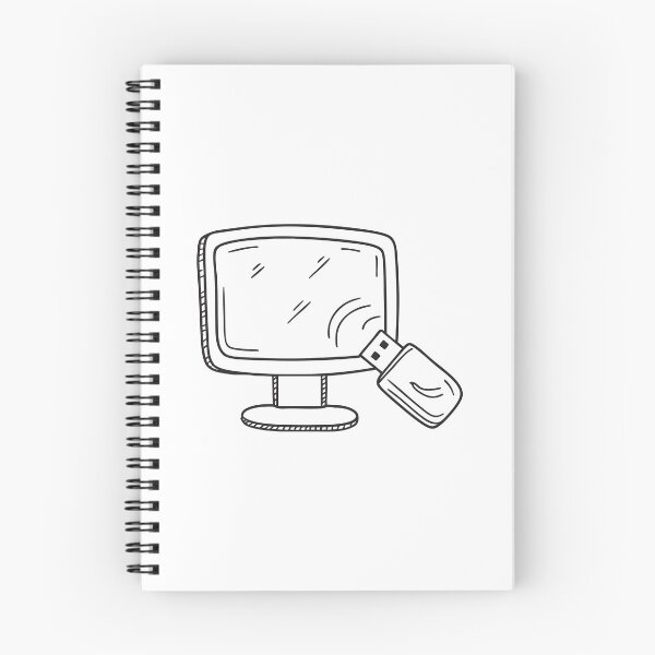 Item preview, A USB flash drive plugged into the side of a computer designed and sold by rasagamastore.